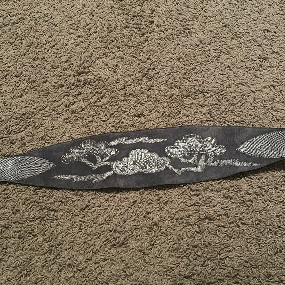 Extremely Rare Authentic 1970s Designer Lesley Slight Belt